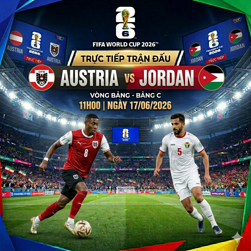 Austria vs Jordan